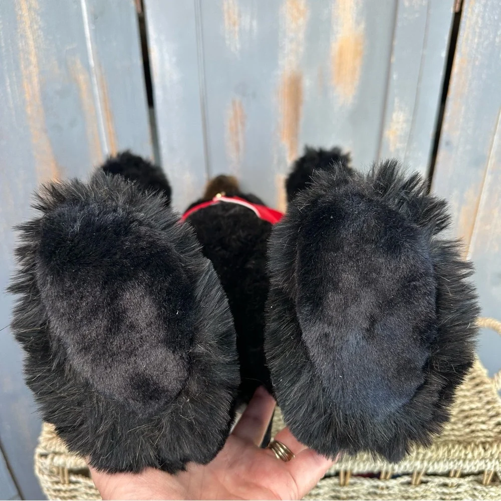 Ditz Designs Black Bear With Vest And Bow Tie 24" - Picture 15 of 16